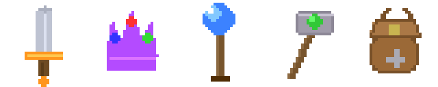 Item showcase